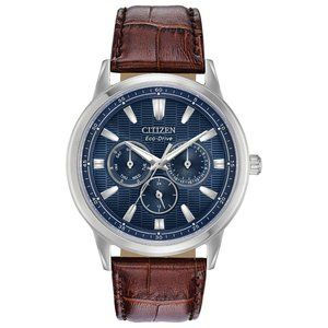 Citizen Mens Day Date Blue Dial Watch
